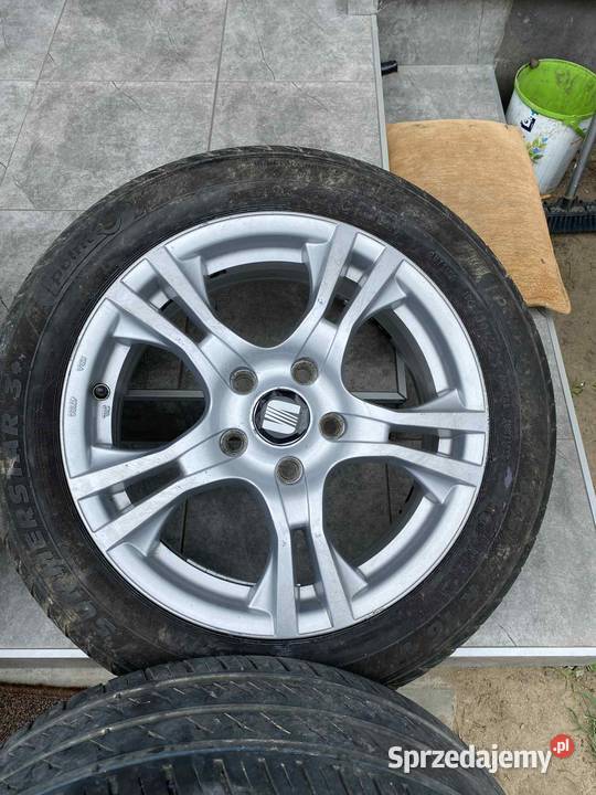 Felgi aluminiowe 16 5x100 opony VW SEAT AUDI Pionki