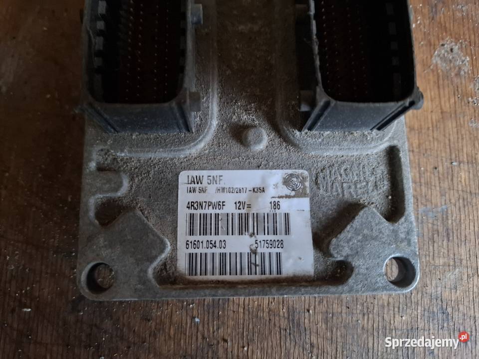 Sterownik silnika Fiat Stilo 16 osobowe Komputery lubelskie