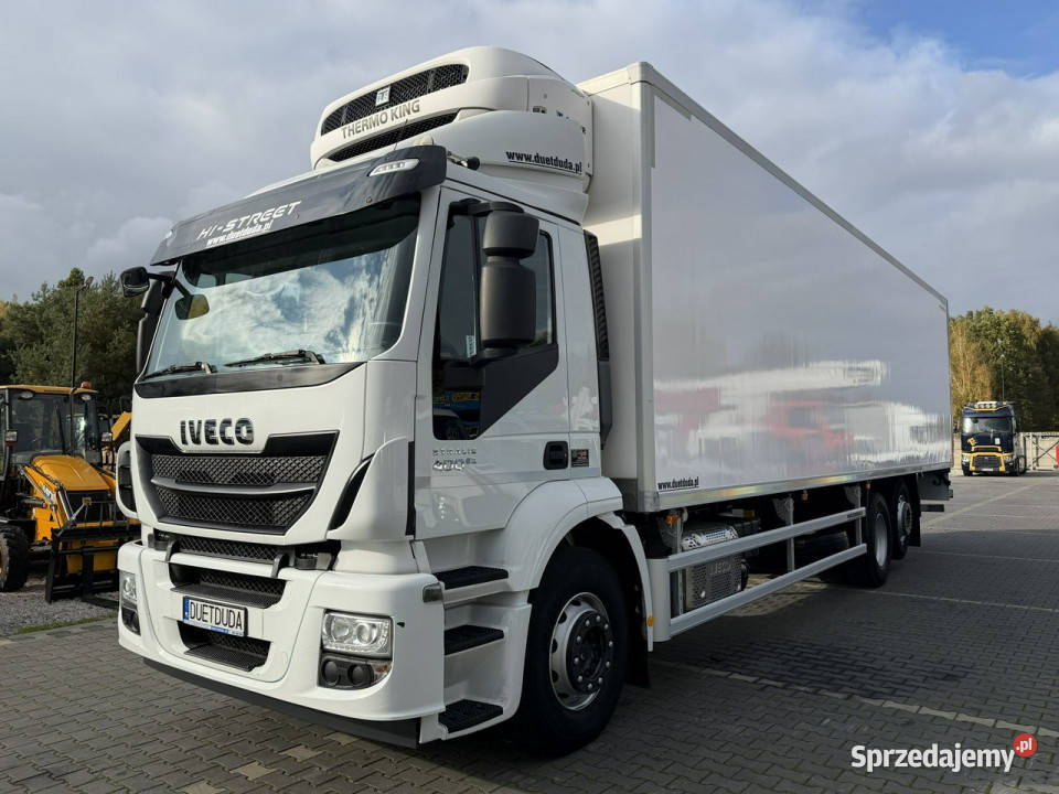 Iveco STRALIS 260S40 E6 Chłodnia Mroźnia Agregat pełny VAT Widełki