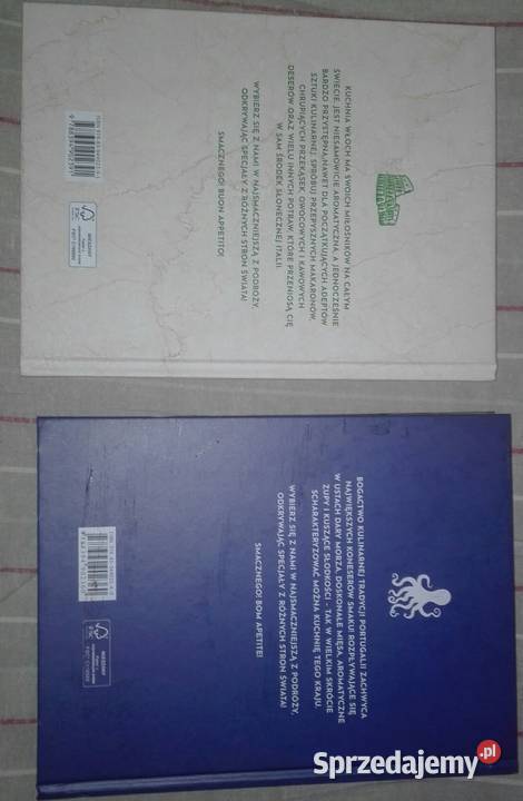 Książka przepis czas na Włochy mazowieckie Warszawa