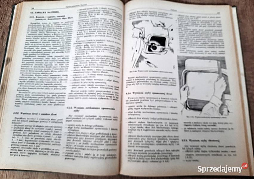 Naprawa samochodów Warszwa 223 224 Rok wydania 1971 Ostrów Wielkopolski