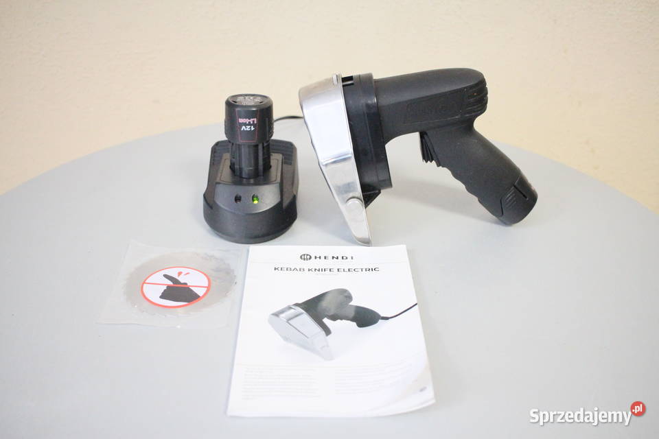 BEZPRZEWODOWY nóż do kebaba ELEKTRYCZNY HENDI Pszczyna