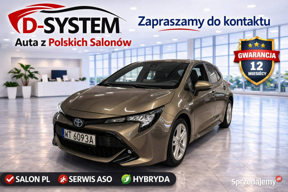 Toyota Corolla 20r Salon Polska 18 HYBRID hybryda Białystok sprzedam