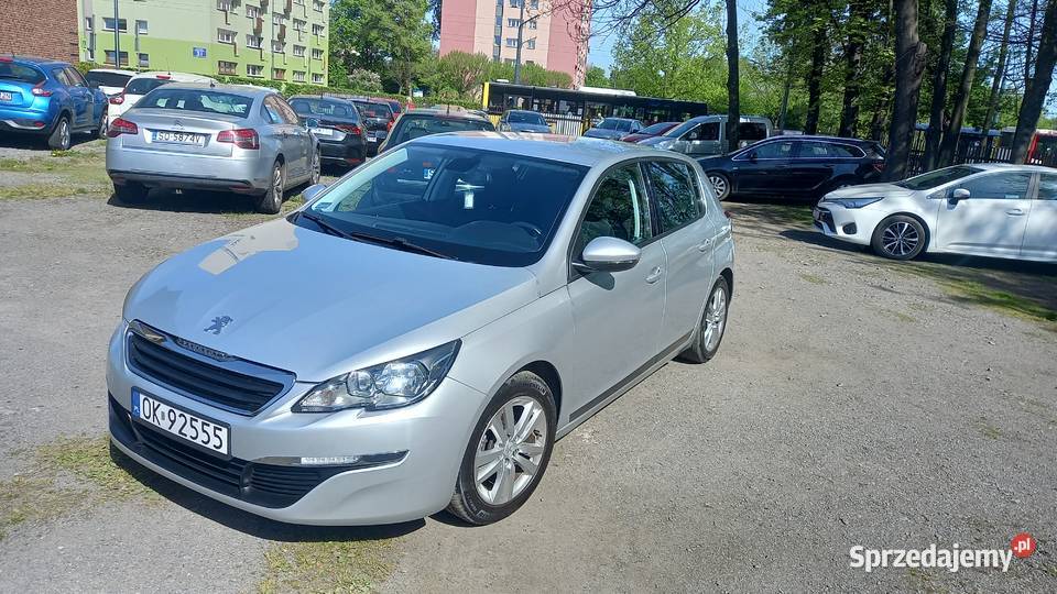 Peugeot 308 2014 śląskie Dąbrowa Górnicza