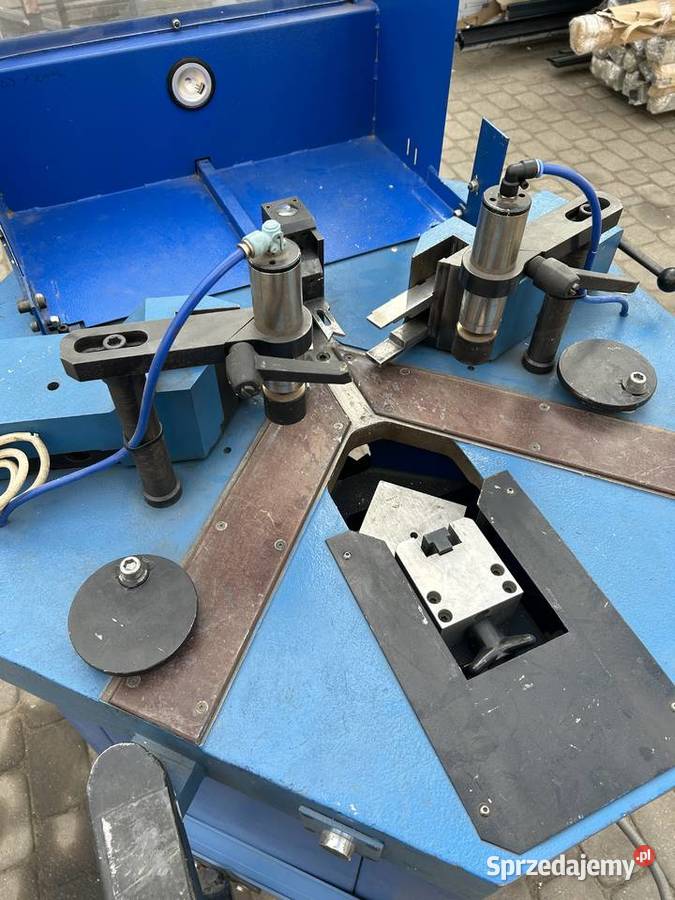 Maszyny do produkcji okien PCV i aluminium Łomża sprzedam