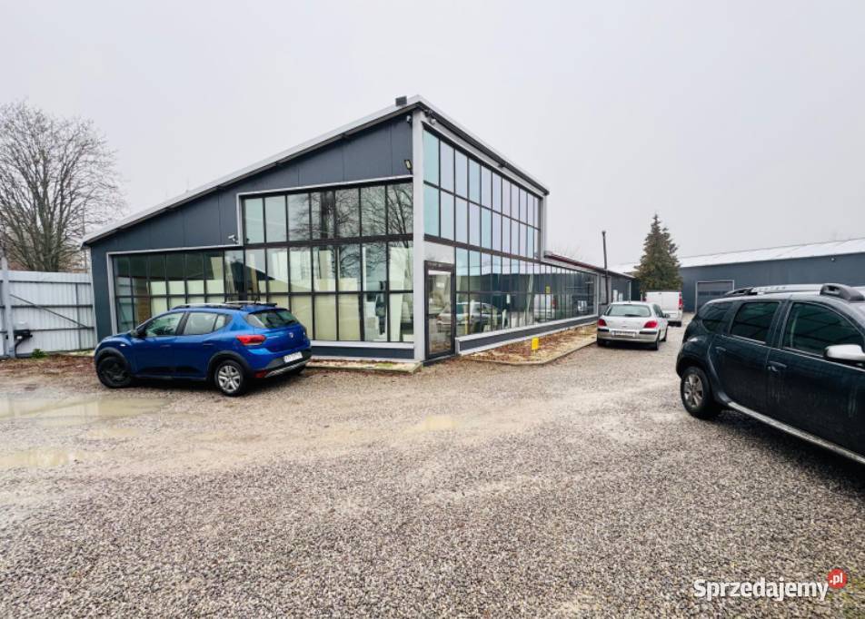 Hala magazynowa produkcyjna warsztatowa biurowa Stale