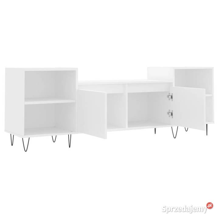 Szafka pod TV biała 80x36x50 materiał Warszawa