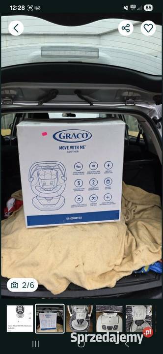 Huśtawka Bujaczek Graco Move with me Okazja Jaworzyna Śląska