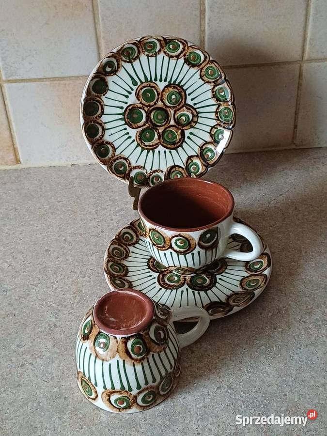 vintage filiżanki ceramiczne Nowy Targ