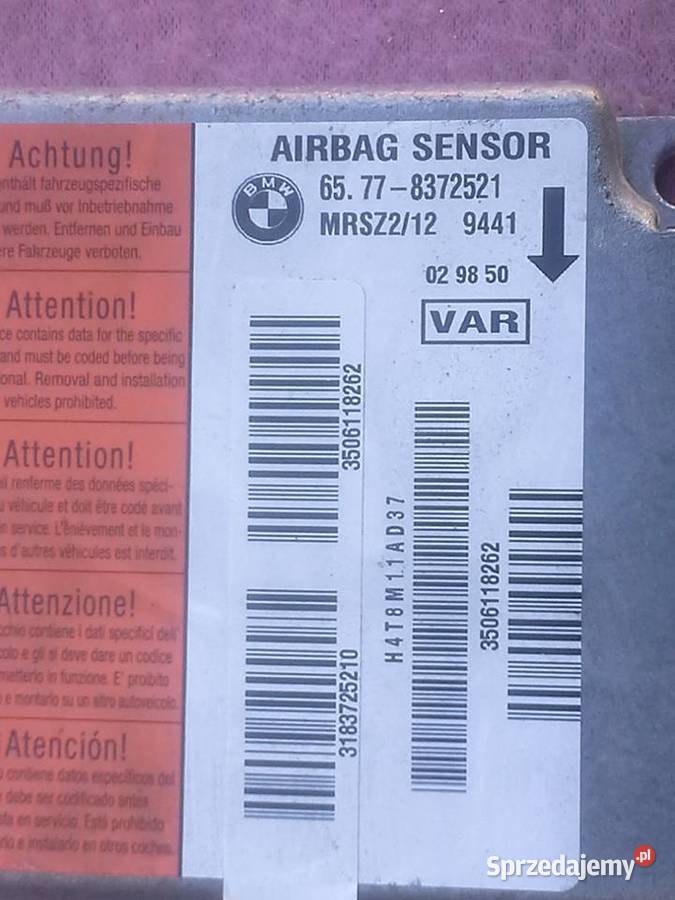 8372521 BMW E39 moduł sensor sprzedam