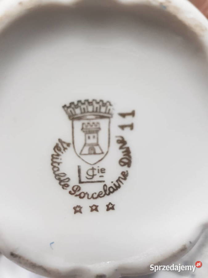 Cukiernica porcelana francuska wielkopolskie Wola Podłężna