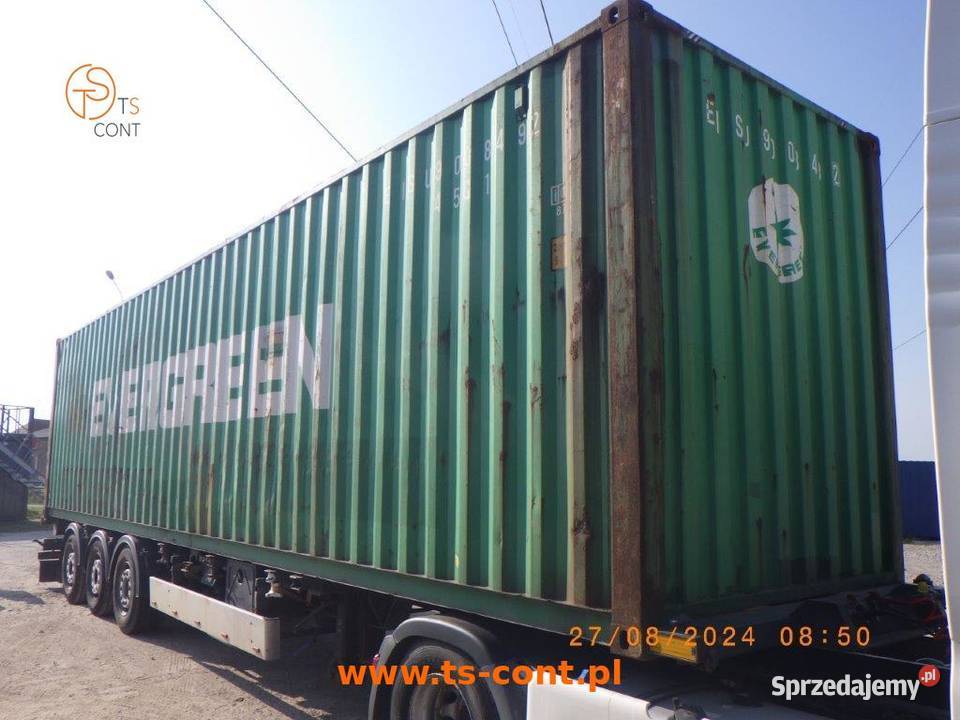 Kontener morski magazynowy budowlany 40 HC 40 DV Biznes i Przemysł Dębica