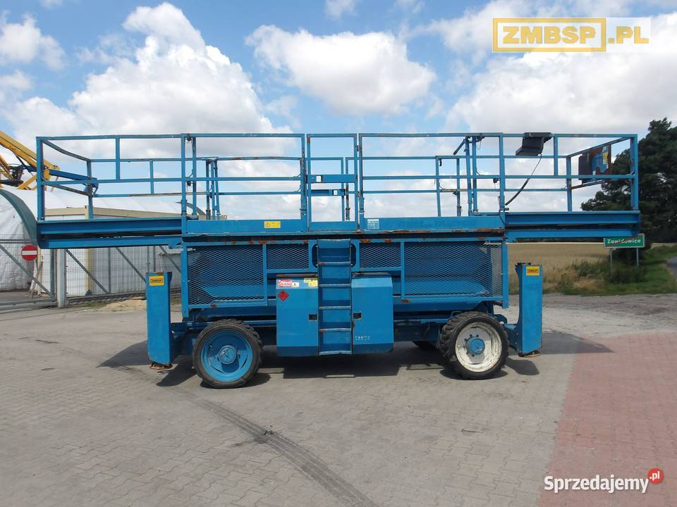 Podnośnik nożycowy spalinowy 4x4 Genie GS4390RT Pleszew