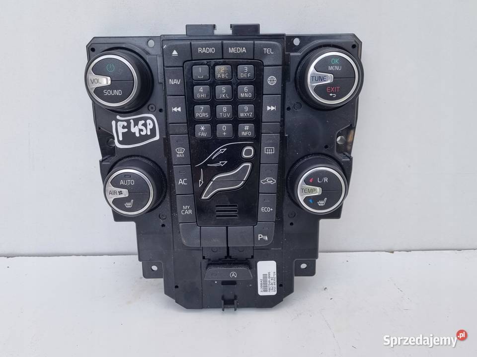 Volvo V40 II PANEL STEROWANIA NAWIEWEM Panele sterowania, przełączniki lubelskie Chełm