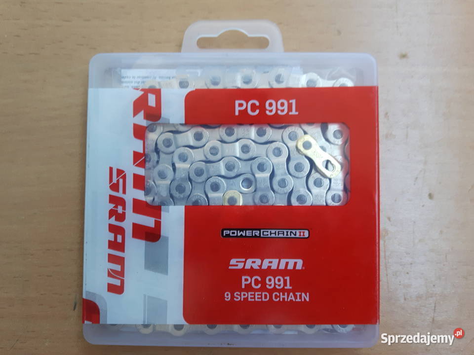 Łańcuch SRAM PC991 XTR PowerChain 9s spinka nowy świętokrzyskie Kielce