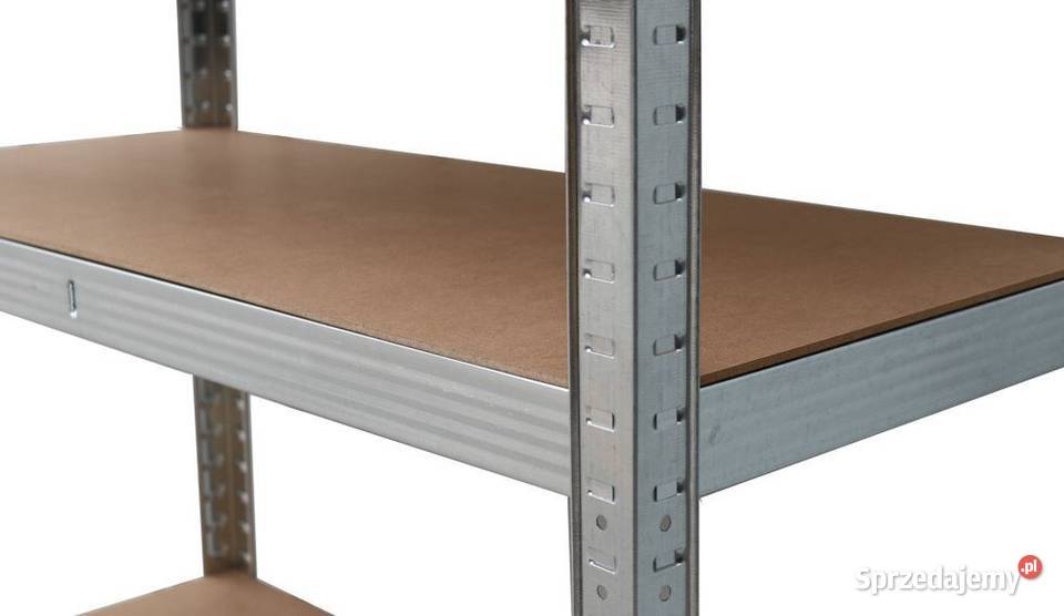 Regał magazynowy metalowy 2w1 5 półek 180x90x40 Poznań sprzedam