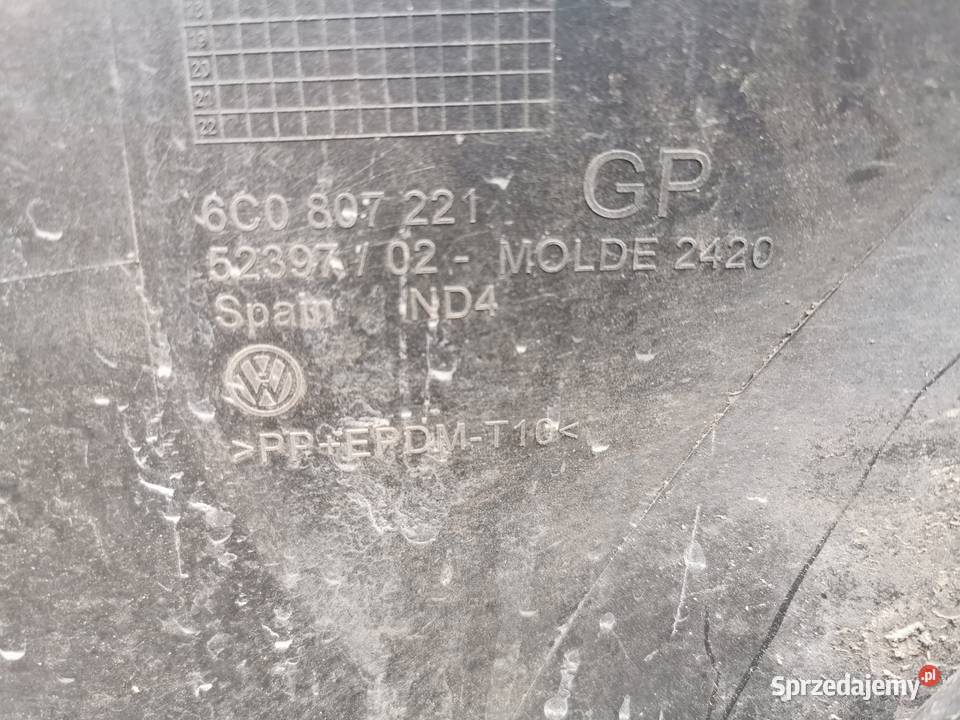 ZDERZAK PRZÓD VW POLO 6C LIFT 20142018 6C0807221 Margonin sprzedam