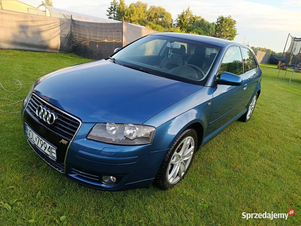 Audi A3 niebieski warmińsko-mazurskie Orneta