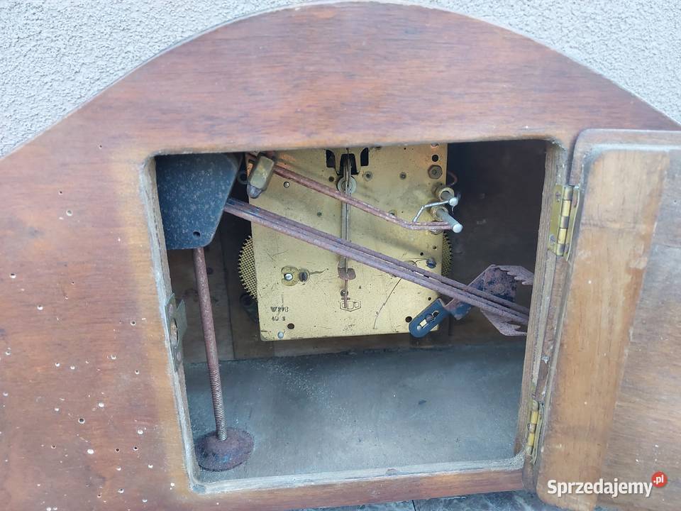 142 Stary zegar kominkowy bufetowy ODO W278 pomorskie Tczew
