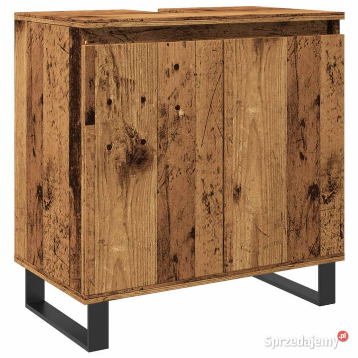 Szafka łazienkowa stare drewno 58x33x60 WM857220 Warszawa