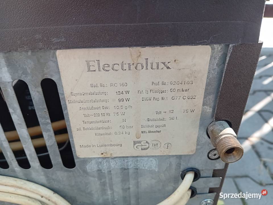 Lodówka kempingowa na gaz Electrolux Warszawa