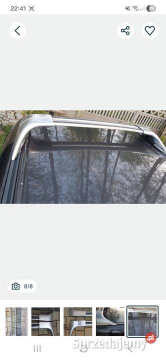 Relingi dachowe Citroen C8 Peugeot 807 Fiat Relingi dachowe Ostrzeszów