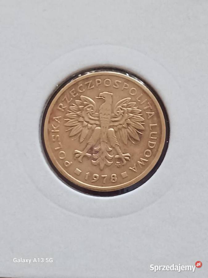 2 złote 1978 r ze znakiem mennicy 10najniższy wielkopolskie Konin