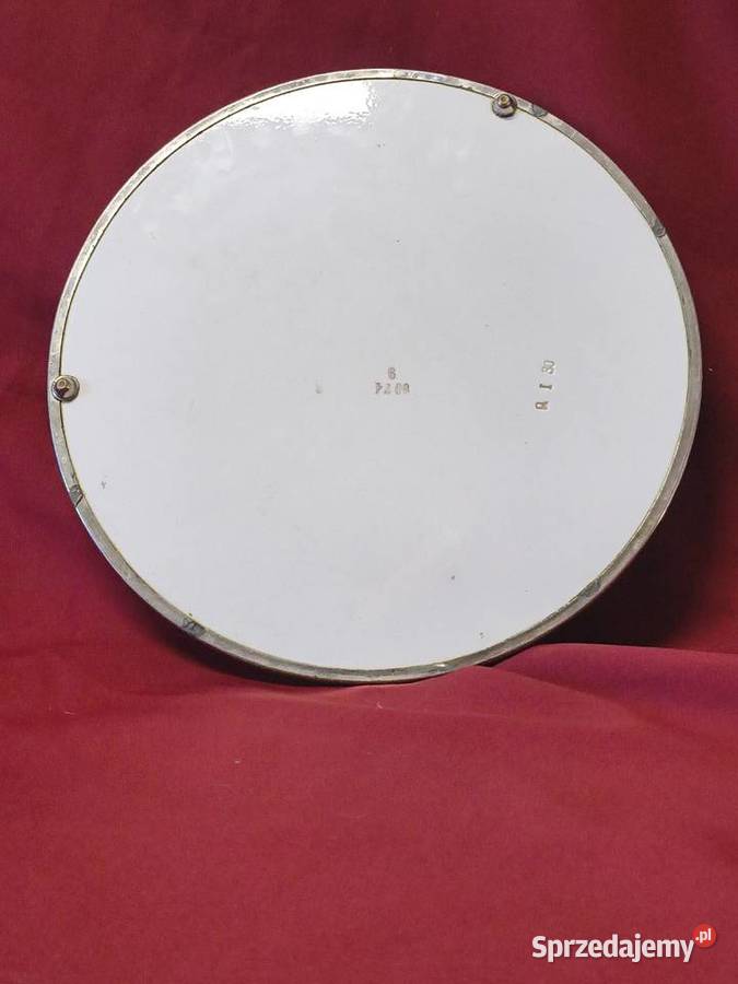 Porcelanowy talerz dekoracyjny winogrona vintage Chorzew