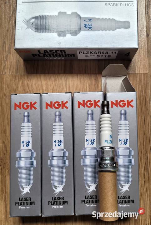 Świece zapłonowe NGK PLZKAR6A11 Nissan Renault Trablice sprzedam