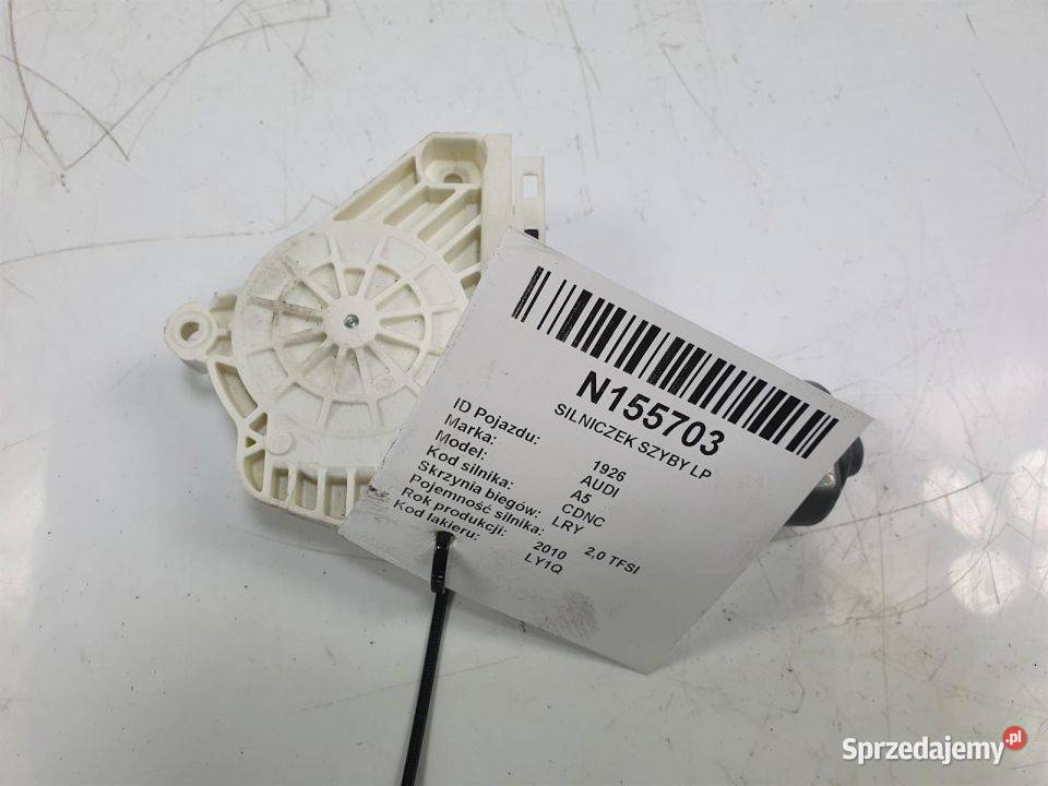 SILNICZEK SZYBY LP AUDI A5 8T0959801B kujawsko-pomorskie Lipno sprzedam