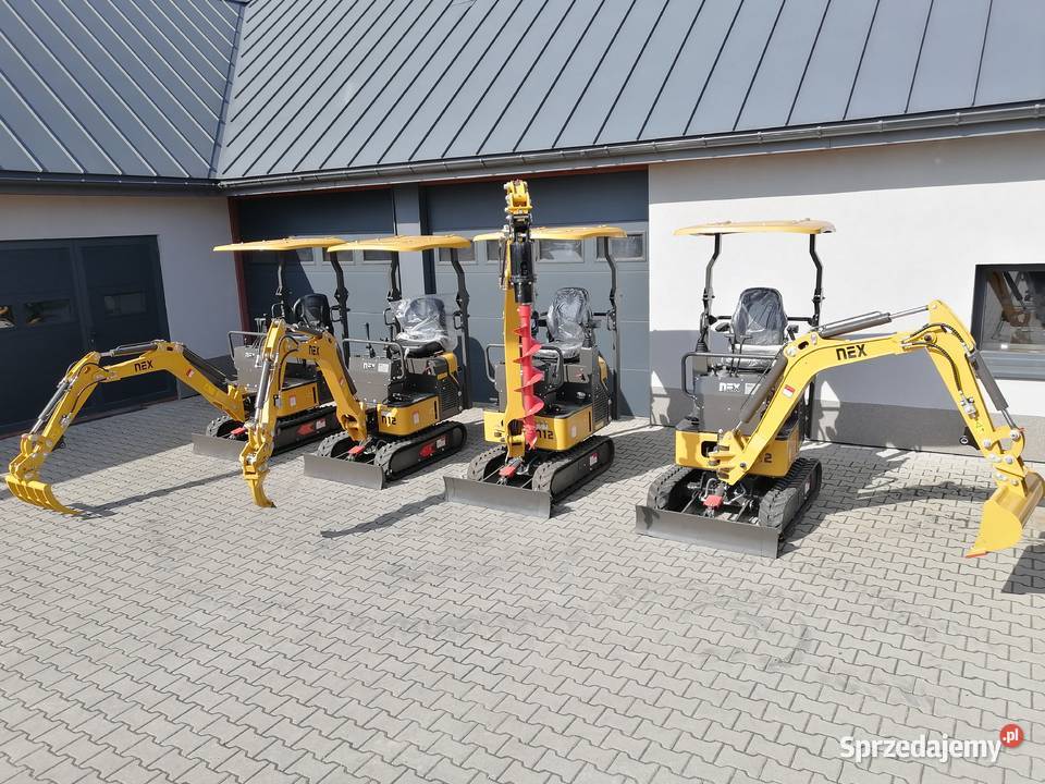 Minikoparka Nex N12 joystick Yanmar 3TNV70