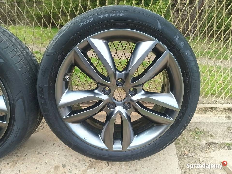 Oryginalne Alufelgi 19 HYUNDAI Grafit Michelin małopolskie Nowy Sącz