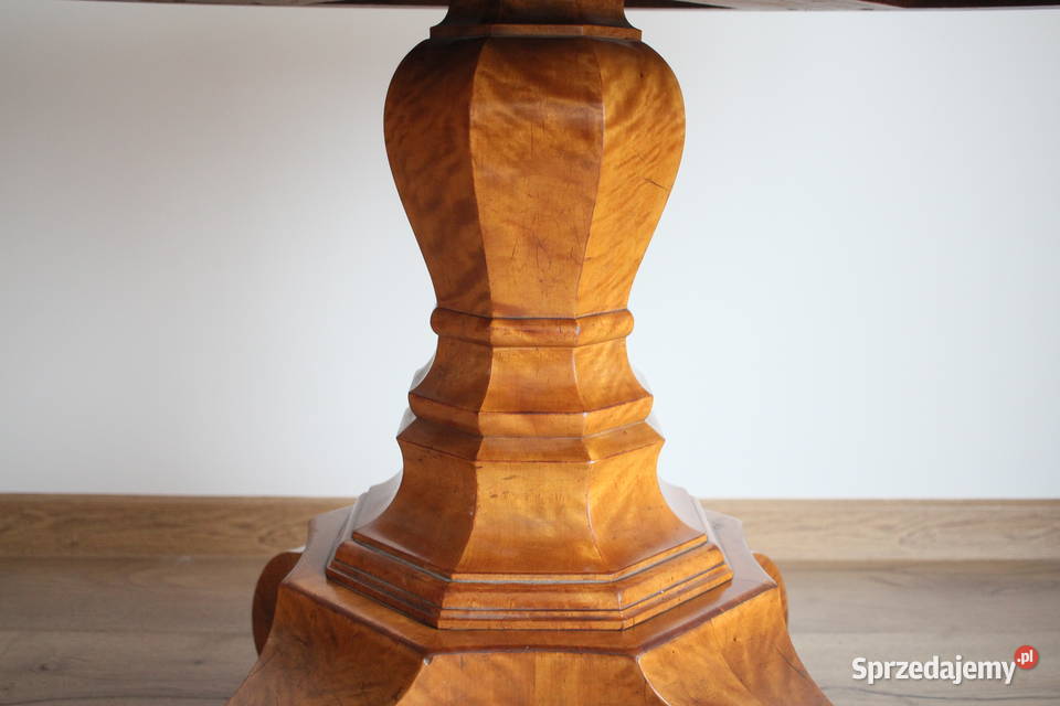 Stół oryginalny BIEDERMEIER PIĘKNY Pszczyna