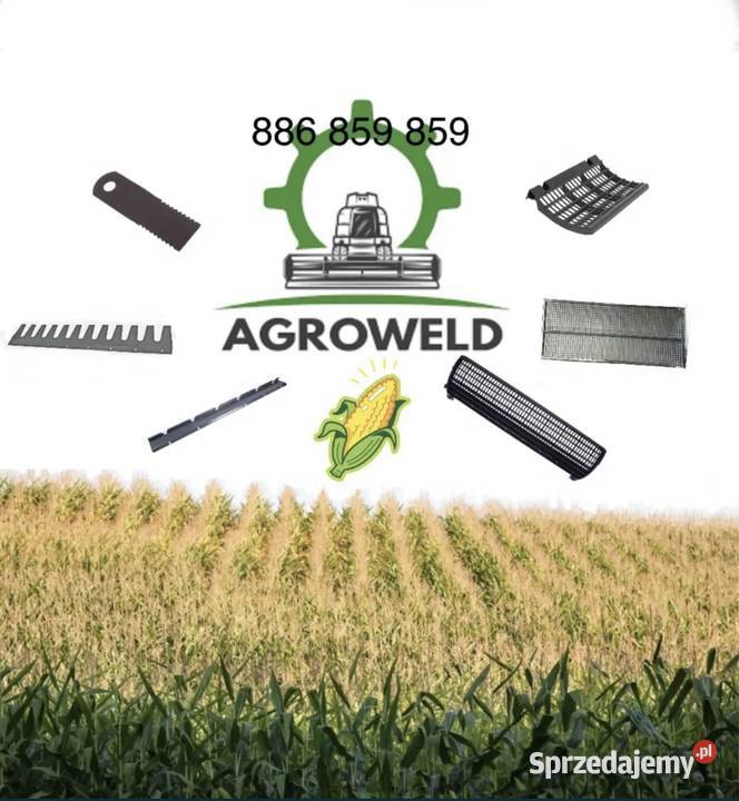 Przezbrojenie do kukurydzy klepisko noże sita Namysłów