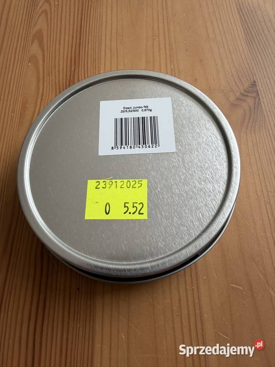 Śrut JSB Exact Jumbo RS Diabolo 552 mm sprzedam