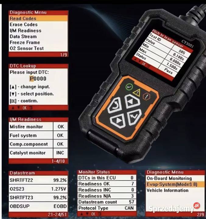 SKANER KOMPUTER TESTER DIAGNOSTYCZNY OBD2 lubuskie Nowa Sól