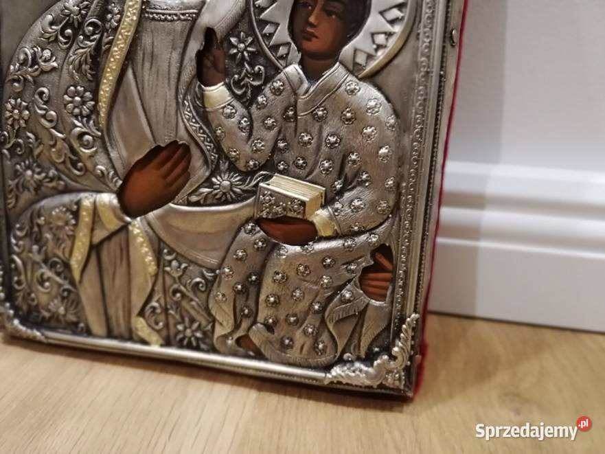Piękna Ikona Matki Boskiej Częstochowskiej łódzkie Łódź sprzedam