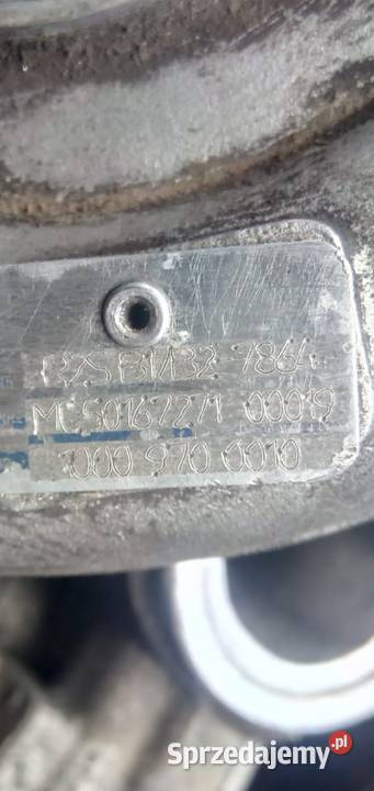 0009700010 Turbosprężarka MAN TGL D0834 210 220 Silniki i osprzęt opolskie Rzędowice sprzedam
