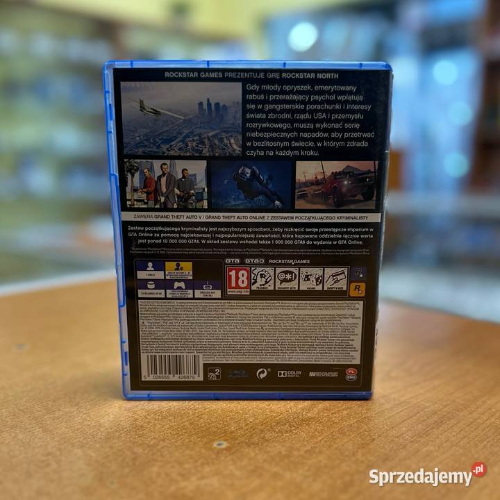 Gra na 4 GTA V Elbląg sprzedam