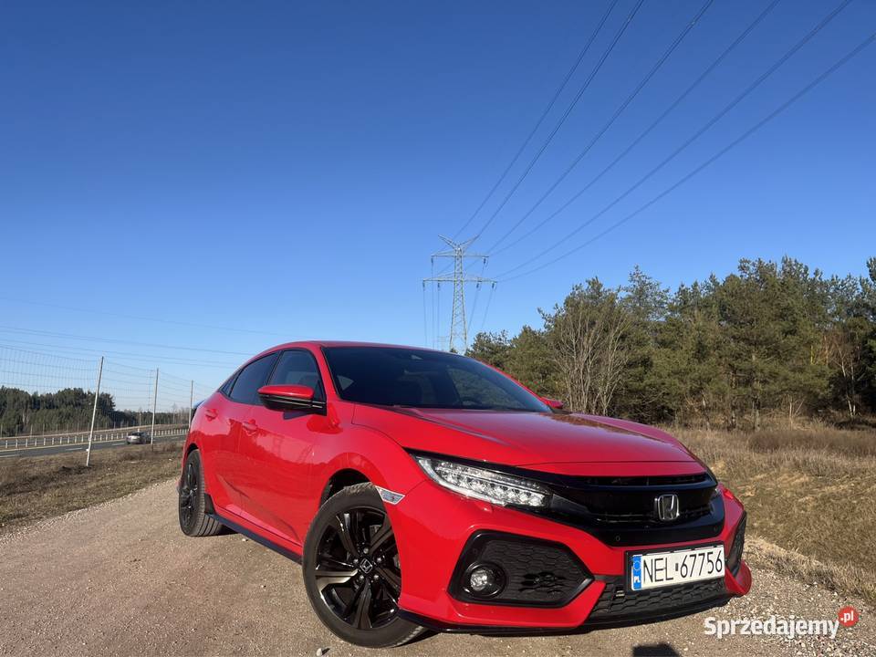 Honda Cicic X 2017 Serwisowana oryginał centralny zamek warmińsko-mazurskie Ełk