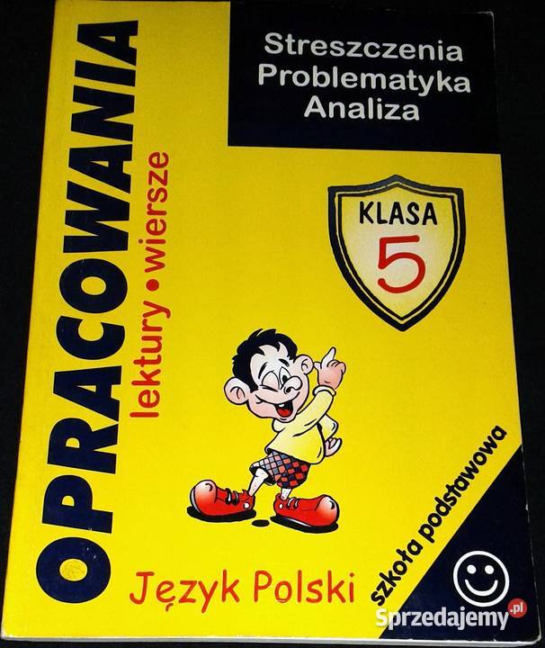 Opracowania lektury wiersze kl 5 Język polski Chełm