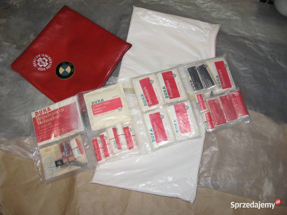 Stara apteczka DUKA BMW VW Audi OPEL Ford auto Przemyśl