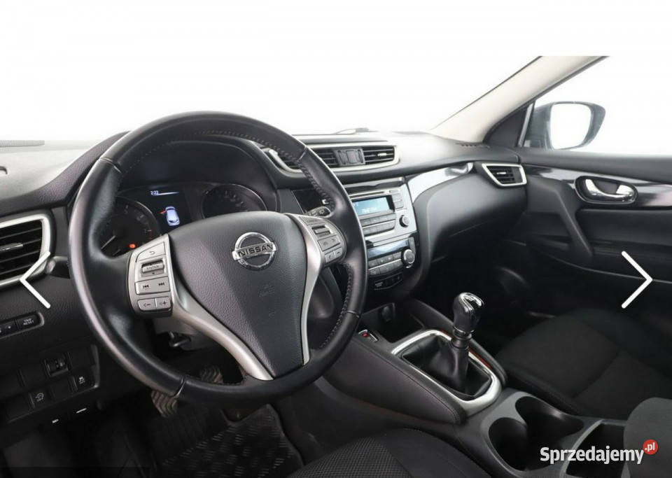 Nissan Qashqai Salon bezwypadkowy nowy II czarny małopolskie Kraków