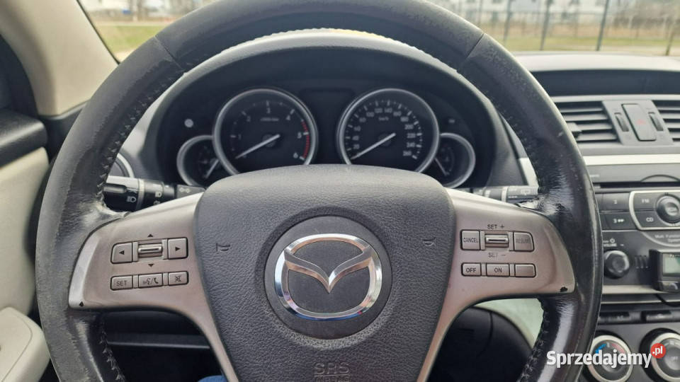 Mazda 6 FILM 20D 2008r 140 Klima Tempomat AUX łódzkie