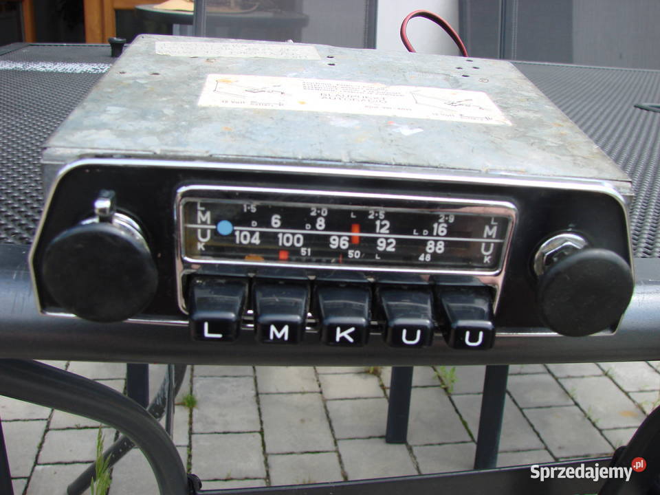 Ford Capri Taunus radio Vintage ORG Zabytek