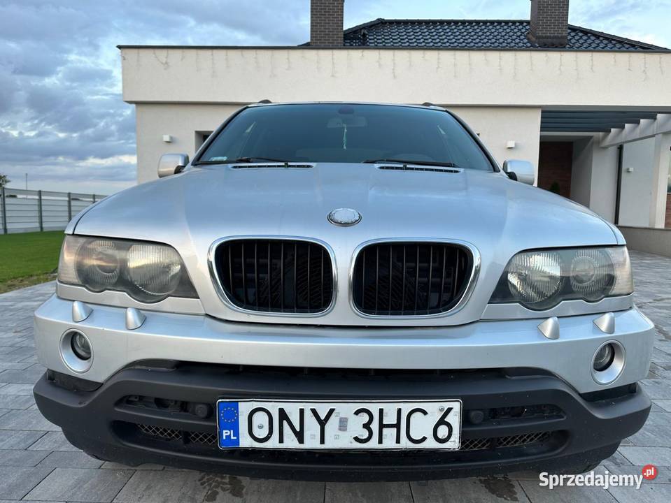 BMW X 5 srebrny