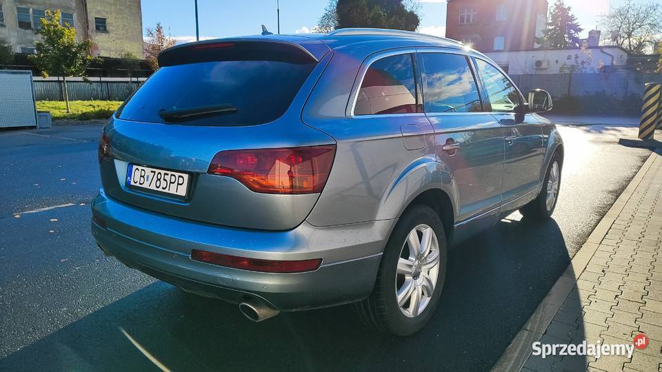 Audi Q7 42 TDI V8 326 ładne dużym serwisie SLine ABS sprzedam