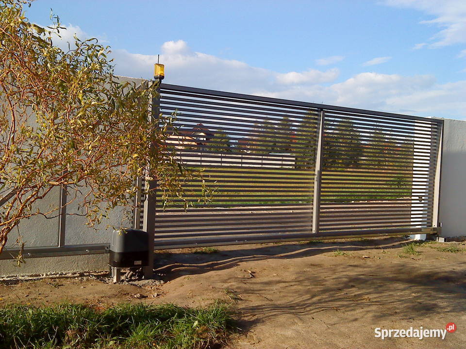 Brama przesuwna 500x120 ogrodzenie bramy Konin przesuwna sprzedam