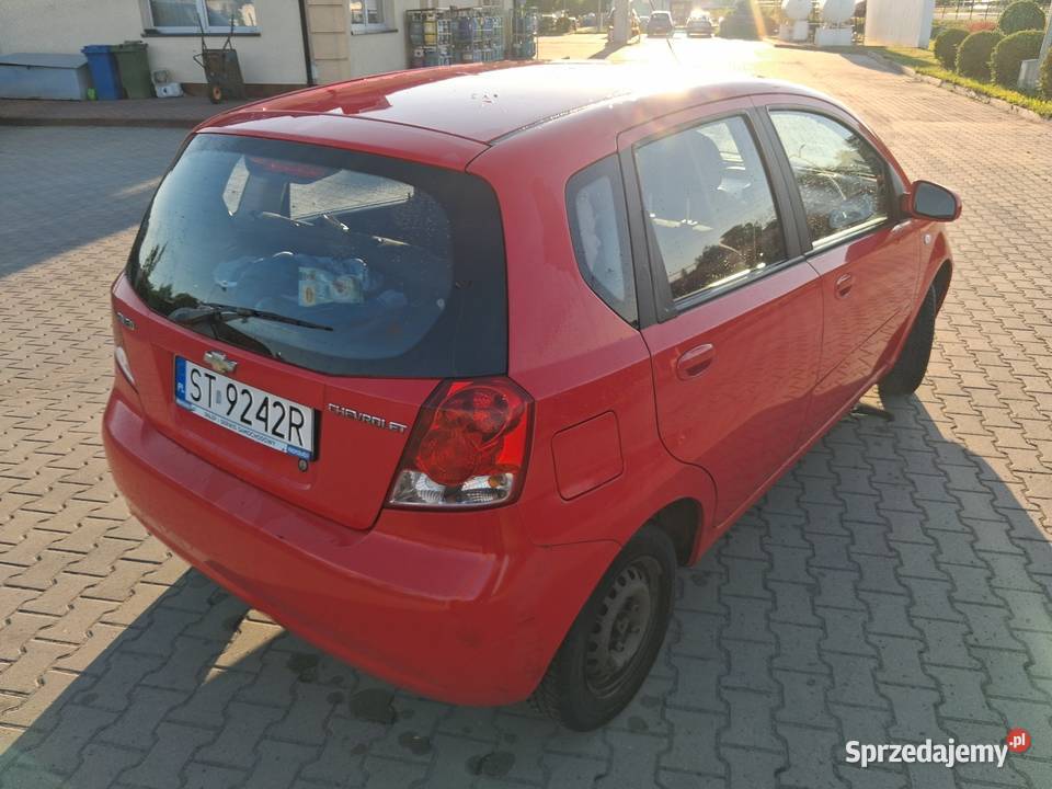 CHEVROLET AVEO 12 BENZYNA 24 LATA W JEDNYCH łódzkie sprzedam