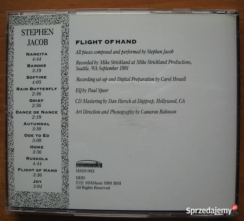 Stephen Jacob Flight of Hand Kępice